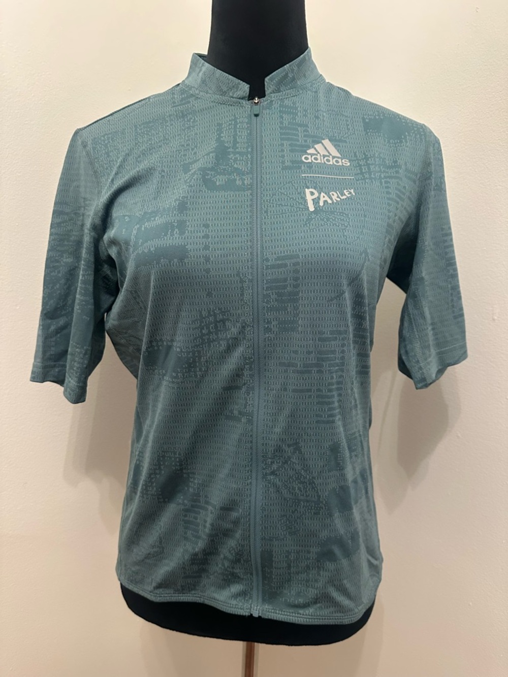 NWT Adidas the Parley Short Sleeve Cycling Jersey Women’s Large